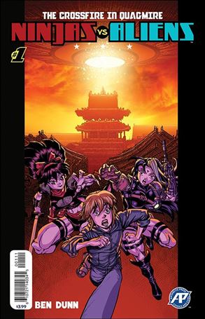 Ninjas vs. Aliens Cover Image 1