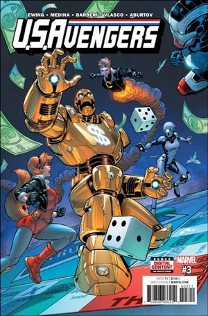 U.S.Avengers issue 3 Paco Medina Cover