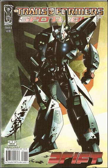Transformers Spotlight issue nn22-B Drift - Guido Guidi Cover