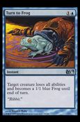 Magic the Gathering: 2012 Core Set (Base Set) card 78 Turn to Frog