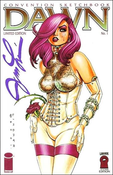 Dawn: Convention Sketchbook issue 1-B Limited Edition (Signed by Linsner) 1/1000