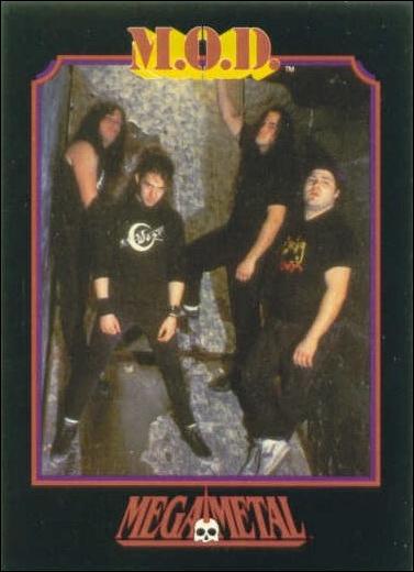Mega Metal (Base Set) card 82 M.O.D. Group Shot 3