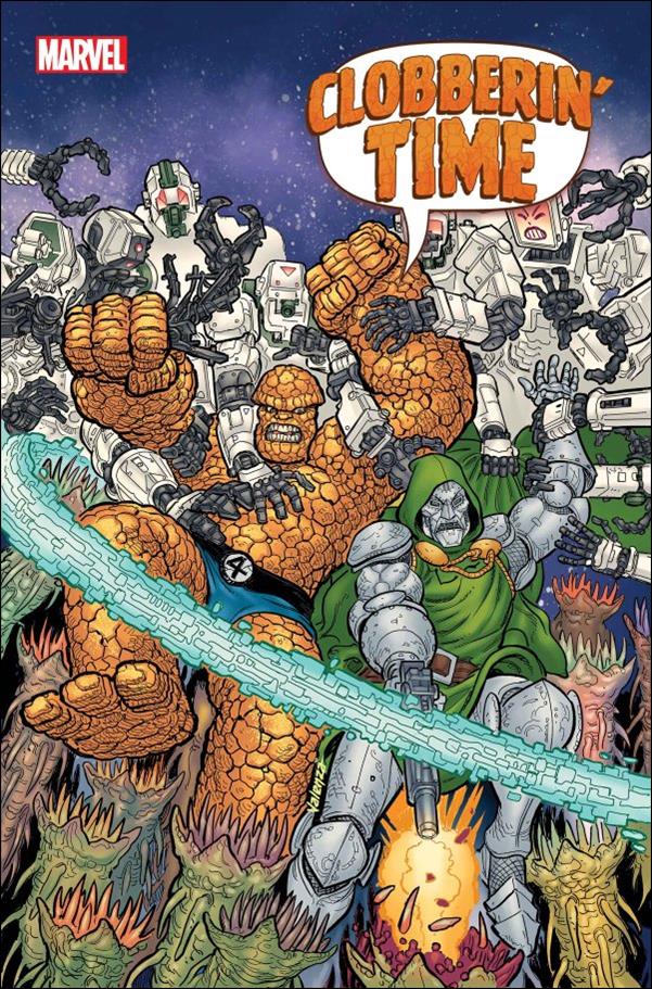 Clobberin' Time issue 4 Steve Skroce Cover