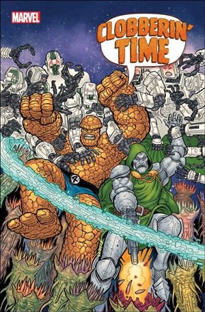 Clobberin' Time issue 4 Steve Skroce Cover