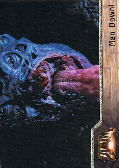 Doom: The Movie (Base Set) card 45 Man Down!