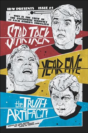 Star Trek: Year Five issue 5-B J.J. Lendl 1:10 Cover