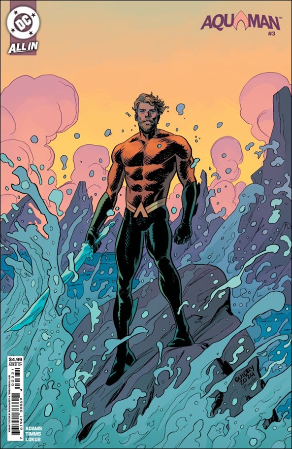Aquaman (2025) issue 3-C Gavin Guidry Cardstock Cover