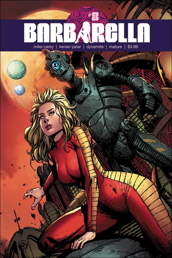 Barbarella (2017) issue 8 Johnny Desjardins Cover