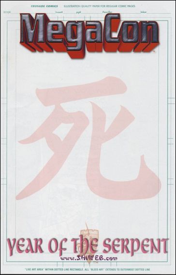 Shi: Year of the Serpent Tour Book issue 1-B MegaCon Sketch Cover