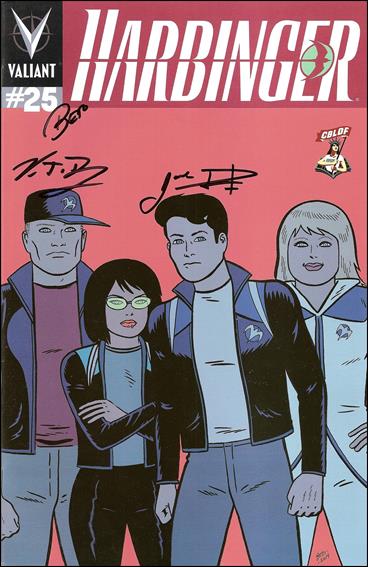 Harbinger (2012) issue 25-F Gilbert Hernandez Cover 1/750