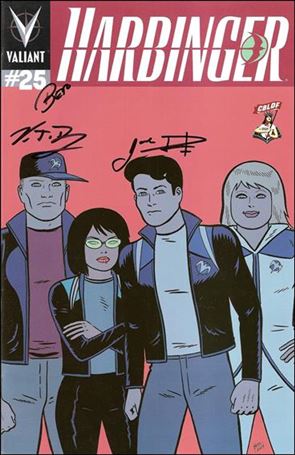 Harbinger (2012) issue 25-F Gilbert Hernandez Cover 1/750