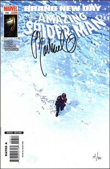 Amazing Spider-Man (1963) issue 556-B Dynamic Forces (Signed by Chris Bachalo) 1/50