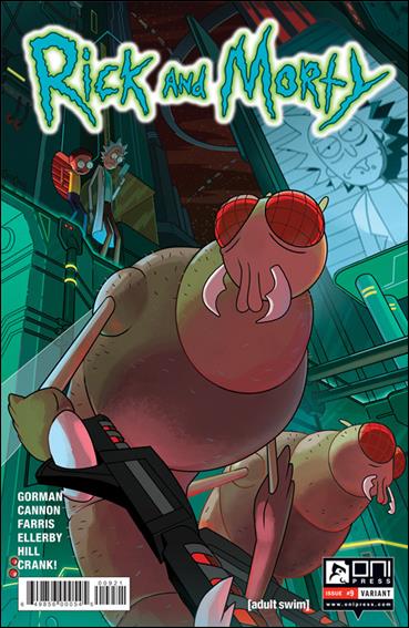 Rick and Morty (2015) issue 9-B Maximus Julius Pauson Cover