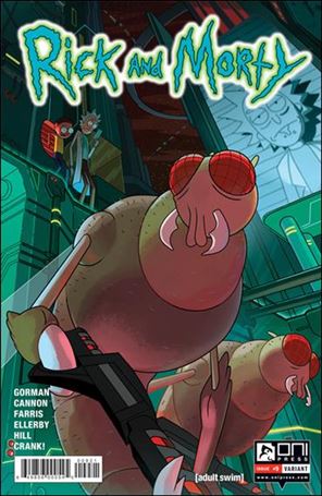 Rick and Morty (2015) issue 9-B Maximus Julius Pauson Cover
