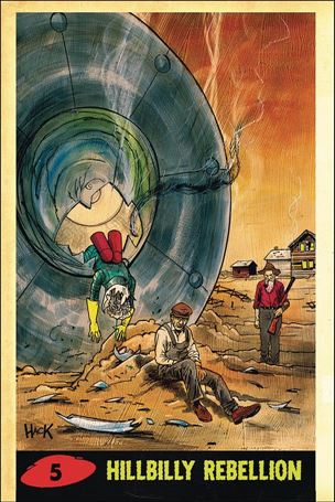 Mars Attacks (2018) issue 5-H Robert Hack 1:25 Virgin Cover