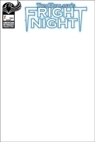 Fright Night (2021) issue 1-E Blank/Sketch Cover