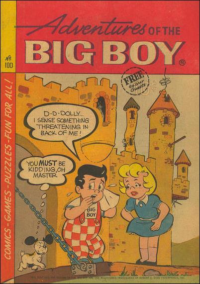 Adventures of the Big Boy issue 100-B West Coast Cover