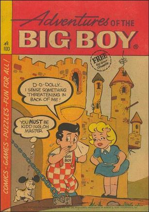Adventures of the Big Boy issue 100-B West Coast Cover