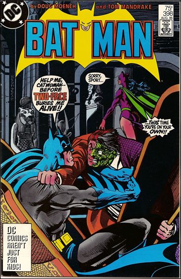 Batman (1940) issue 398-D 1989 Reprint Edition