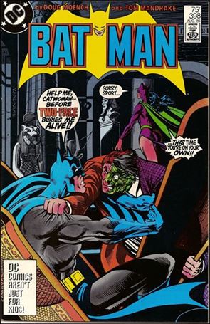Batman (1940) issue 398-D 1989 Reprint Edition