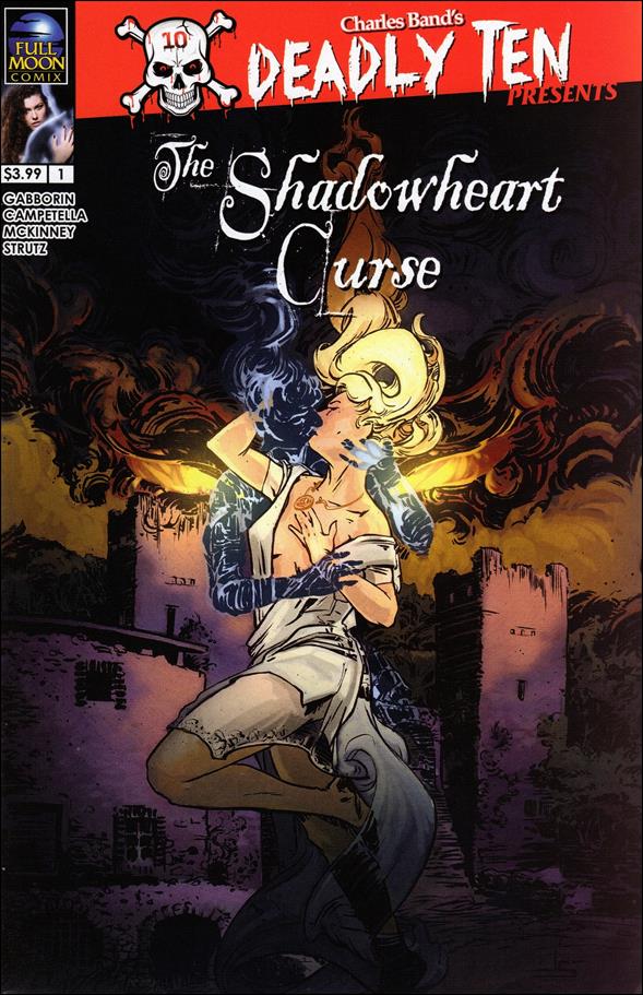 Deadly Ten Presents: The Shadowheart Curse issue 1 Kiss Cover