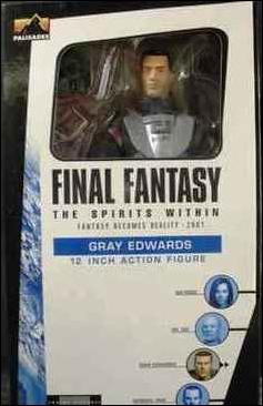 Final Fantasy: The Spirits Within (12" Figures) figure 4 Gray Edwards