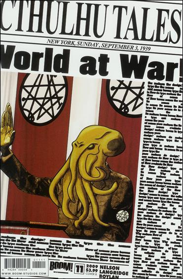 Cthulhu Tales (2008) issue 11-B Chris "Crank!" Crank Cover