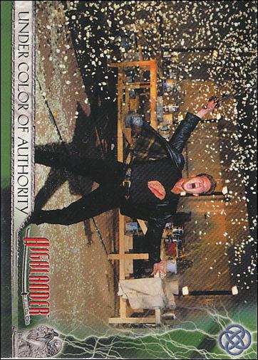 Complete Highlander (Base Set) card 37 Under Color of Authority