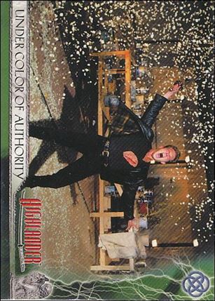 Complete Highlander (Base Set) card 37 Under Color of Authority