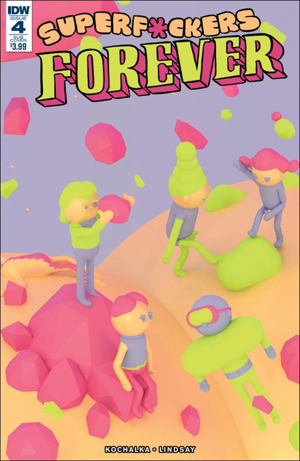 Superf*ckers Forever issue 4-B Julian Glander Subscription Cover