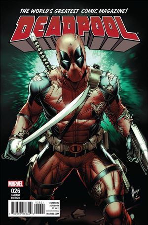 Deadpool (2016) issue 26-C Dale Keown Cover