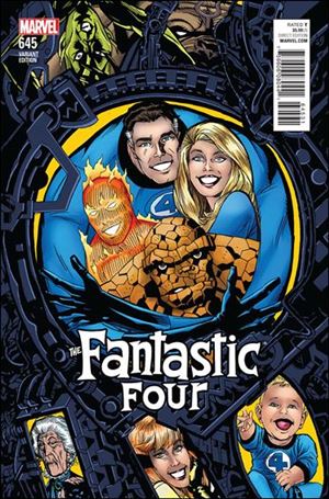 Fantastic Four (1961) issue 645-B Michael Golden Connecting Cover