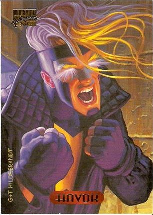 1994 Marvel Masterpieces (Base Set) card 48 Havok