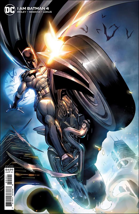 I am Batman issue 4-C Max Dunbar 1:25 Cardstock Cover