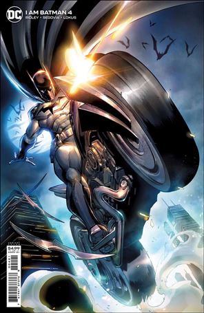 I am Batman issue 4-C Max Dunbar 1:25 Cardstock Cover