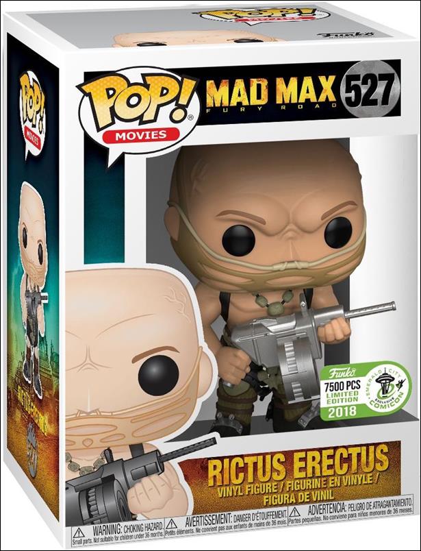 POP! Movies figure 527 Rictus Erectus Emerald City Comicon 2018 1/7500