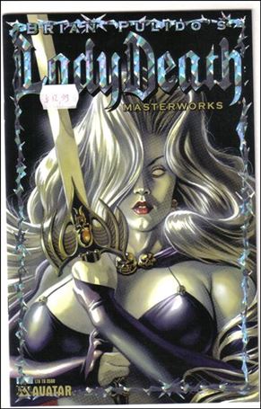 Brian Pulido's Lady Death: Masterworks issue 1-G Prism Foil Cover with COA 1/400
