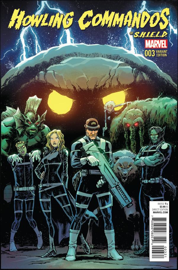 Howling Commandos of S.H.I.E.L.D. issue 3-B David Marquez 1:25 Cover