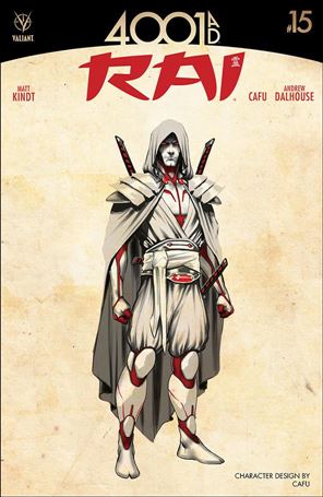 Rai (2014) issue 15-C CAFU 1:10 Character Design Cover