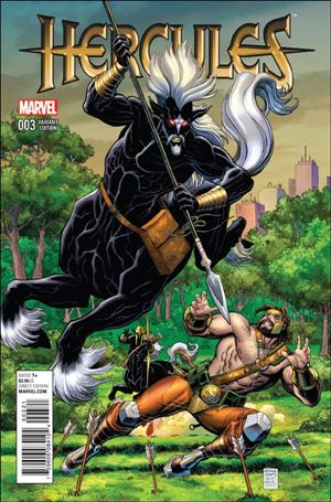 Hercules (2016) issue 3-B Arthur Adams 1:25 Cover