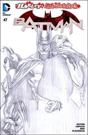 Batman (2011) issue 47-E Unbagged Alex Ross Sketch Cover