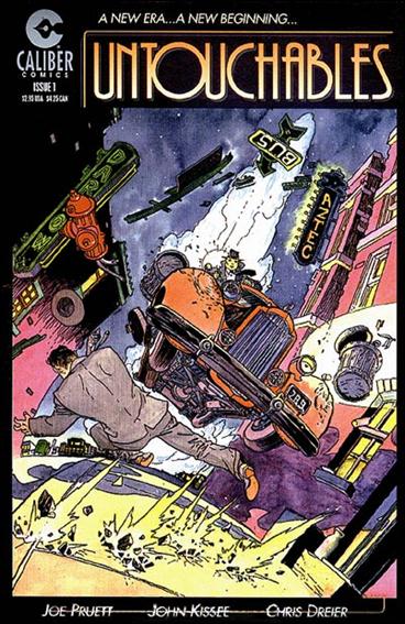Untouchables (1997) issue 1 M.W. Kaluta Cover