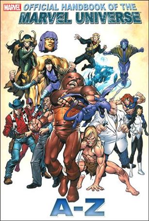 Official Handbook of the Marvel Universe A to Z issue 6 Dust Jacket