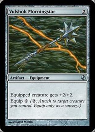 Magic the Gathering: Duel Decks: Venser vs. Koth (Base Set) card 66 Vulshok Morningstar