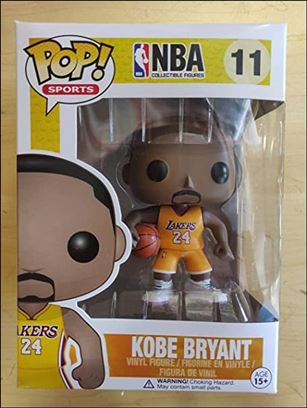 Pop! Basketball figure 11 Kobe Bryant (Yellow Jersey)