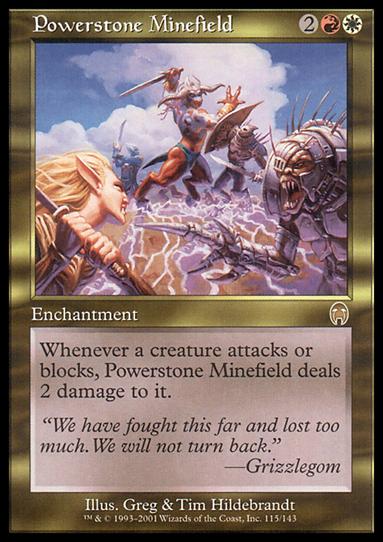 Magic the Gathering: Apocalypse (Base Set) card 115 Powerstone Minefield