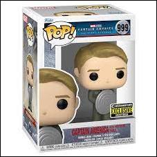 POP! Marvel figure 999 Captain America with prototype shield