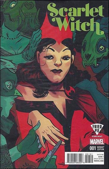 Scarlet Witch (2016) issue 1-E Polybagged Erica Henderson Fried Pie Cover