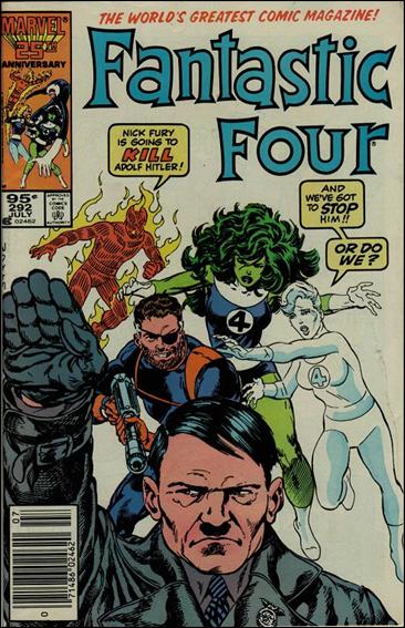 Fantastic Four (1961) issue 292-B Canadian Price Cover
