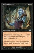 Magic the Gathering: Apocalypse (Base Set) card 39 Foul Presence